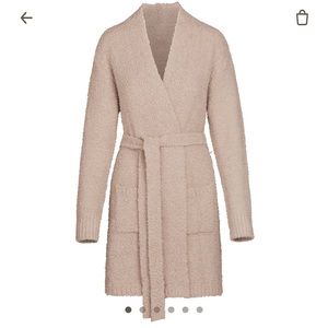 SKIMS cozy knit short robe
